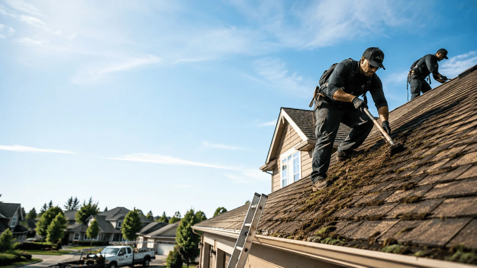 Roof Moss Removal in Huron, TN near me